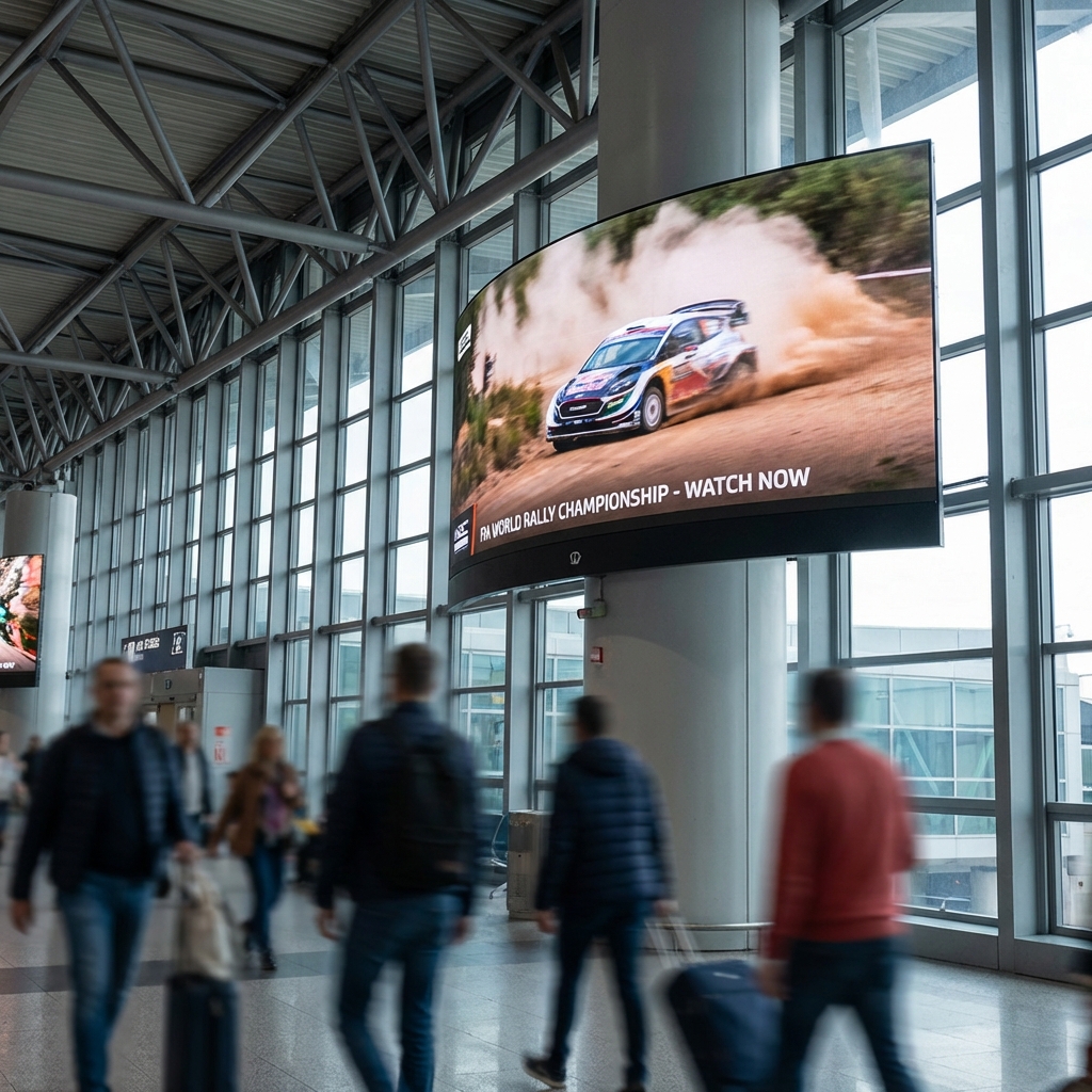 Affissioni Aeroporto Video