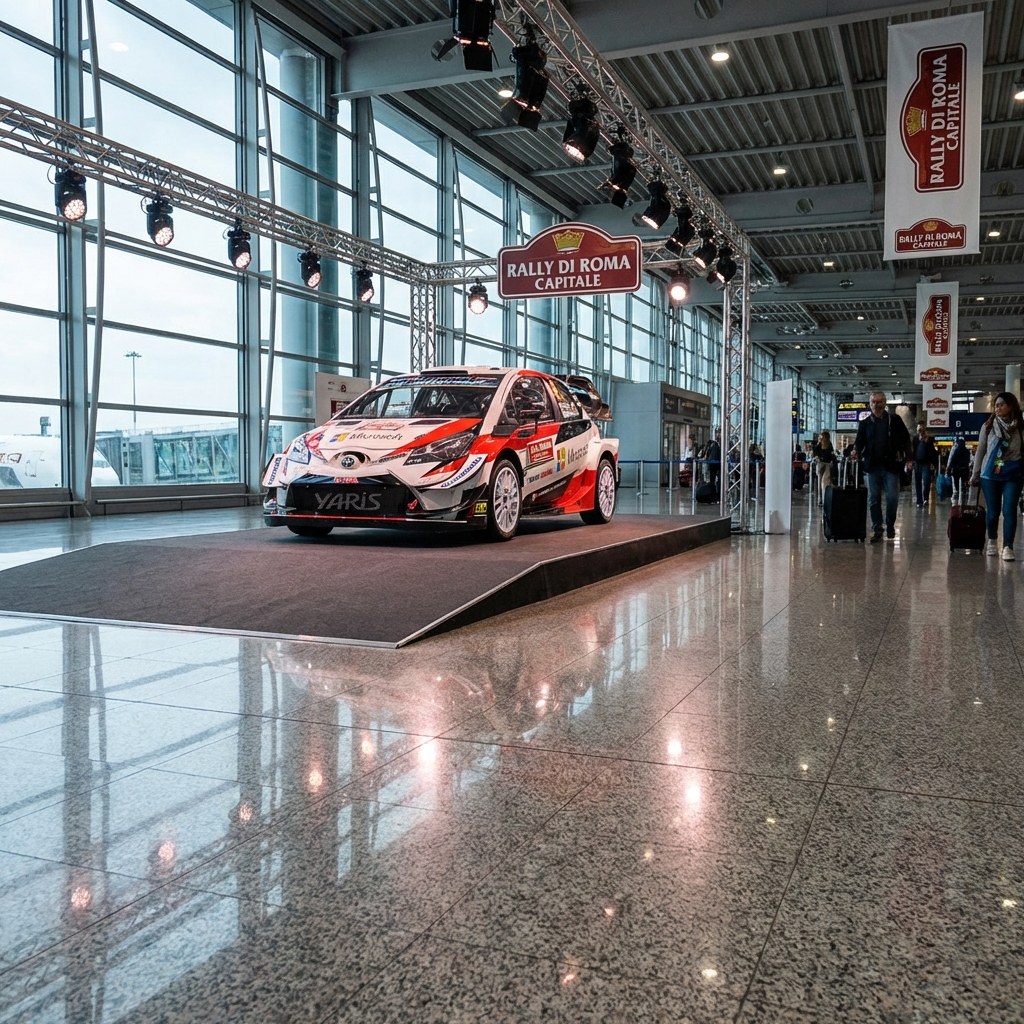 Vettura esposta Aeroporto