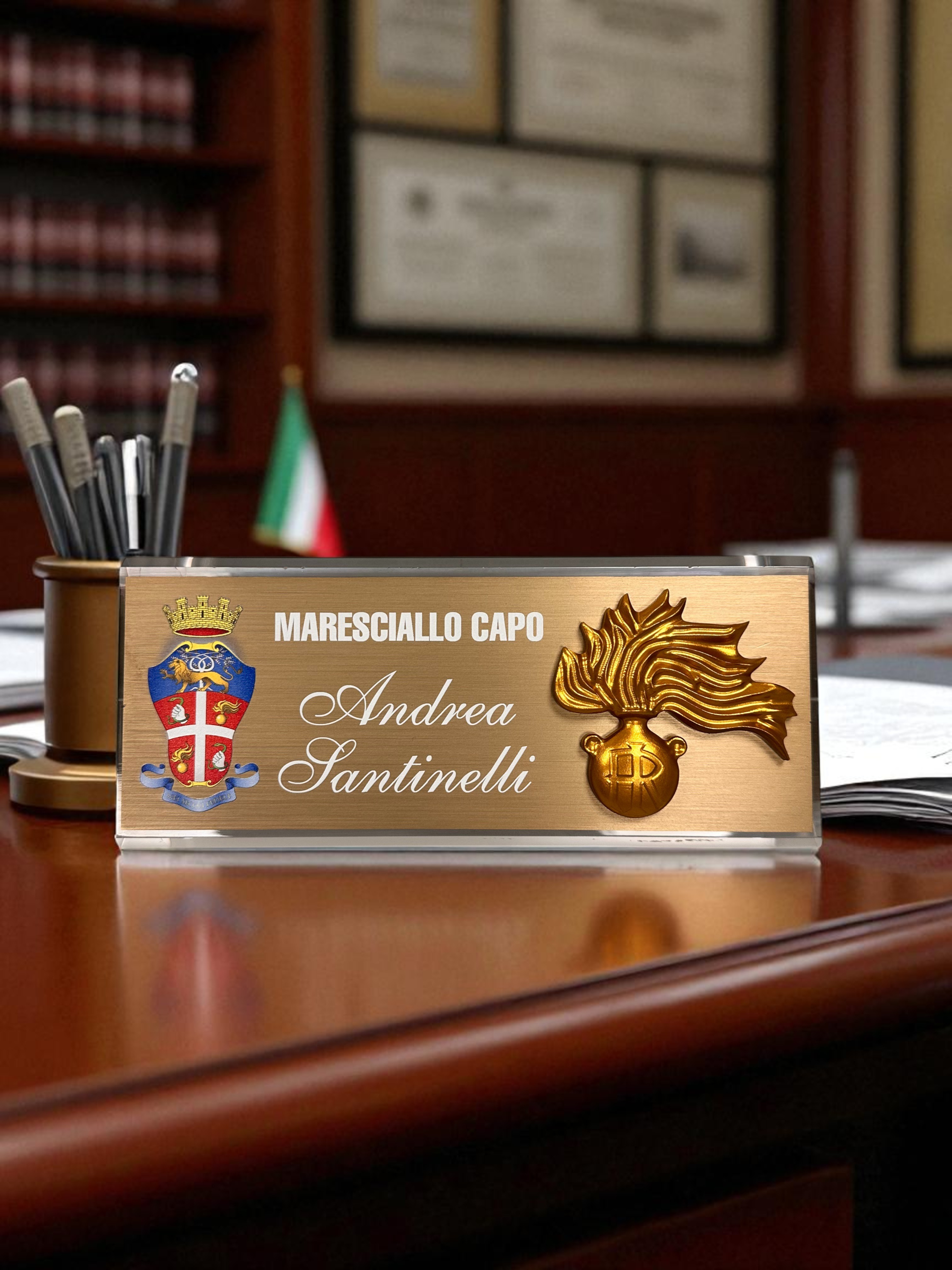 Targa Maresciallo Carabinieri